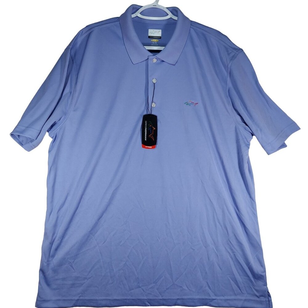 Greg Norman Mens Technical Performance Play Dry Golf Polo Shirt XL